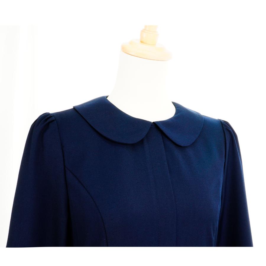 ネイビーフォーマルドレス レディース 卒園式 卒業式 入学式 入園式