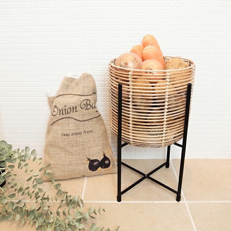 Towc(トーク) トーク ラウタ フェイクPEPP スタンド付きバスケットラウンドトール Mサイズ 121504 |  | 06