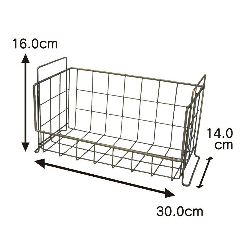 HENRY　STUDIO（ヘンリースタジオ） アンティークアイアン スタッキングバスケット 51353 |  | 02