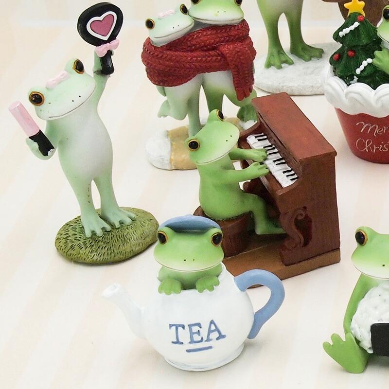 Copeau(コポー） コポー ティーポットカエル 622501 かえる カエル copeau 雑貨 置き物 置物 小物 ガーデン ミニチュア ダイカイ |  | 02
