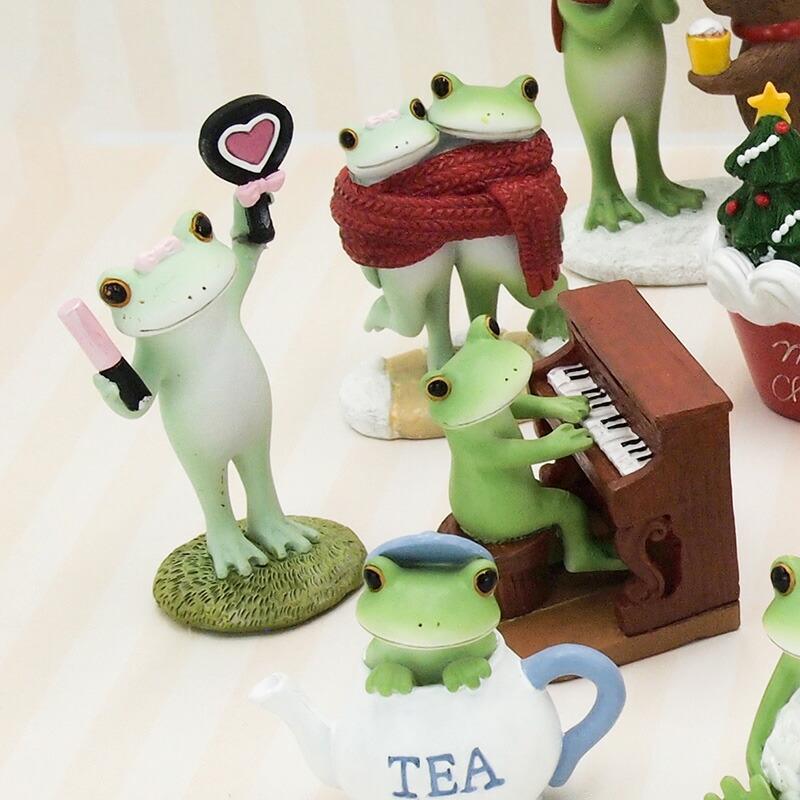Copeau(コポー） コポー 推し活するコポミ 622506 かえる カエル copeau 雑貨 置き物 置物 小物 ガーデン ミニチュア ダイカイ |  | 02