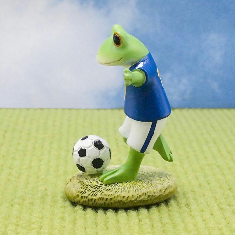 Copeau(コポー） コポー シュートするサッカー選手のカエル 622509 かえる カエル copeau 雑貨 置き物 置物 小物 ガーデン ミニチュア |  | 03