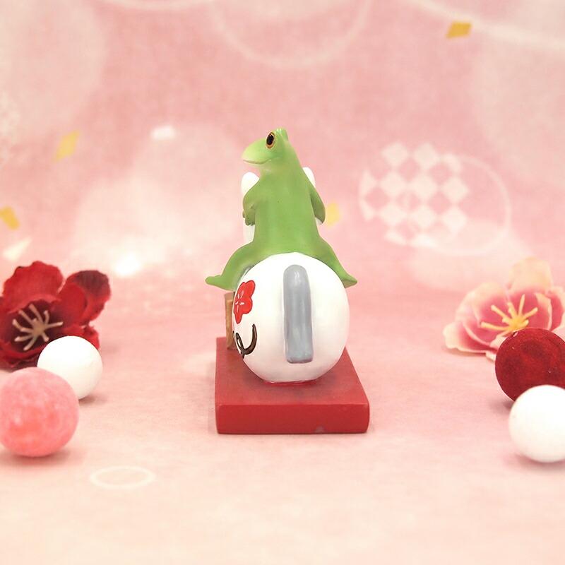 Copeau(コポー） コポー干支午にのるカエル 622536 かえる カエル