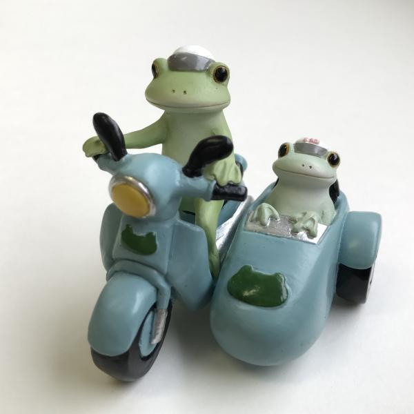 Copeau(コポー） コポー　サイドカードライブ 70850 かえる カエル copeau 雑貨 置き物 置物 小物 ガーデン ミニチュア ダイカイ |  | 08