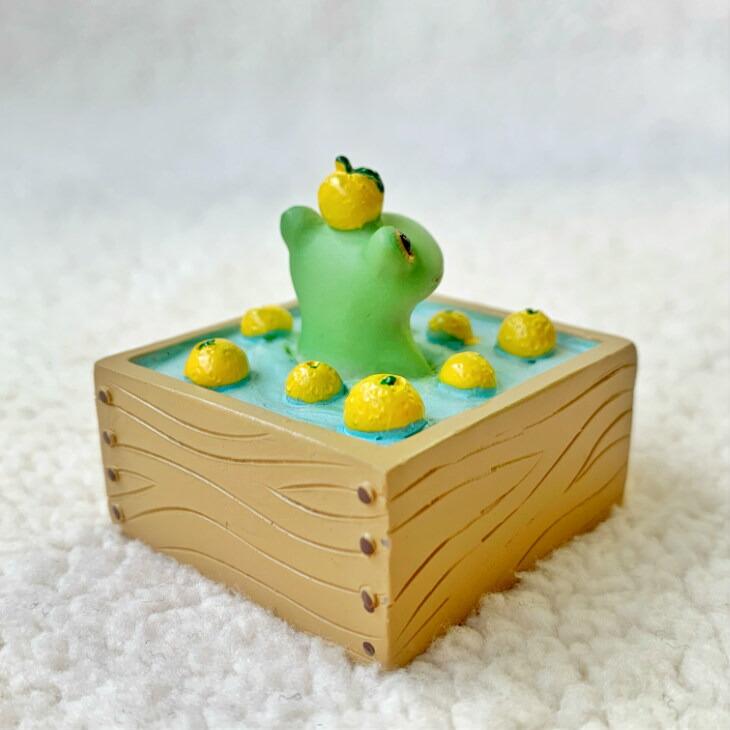 Copeau(コポー） コポー　ゆず湯であったか 72470 かえる カエル copeau 雑貨 置き物 置物 小物 ガーデン ミニチュア ダイカイ |  | 03