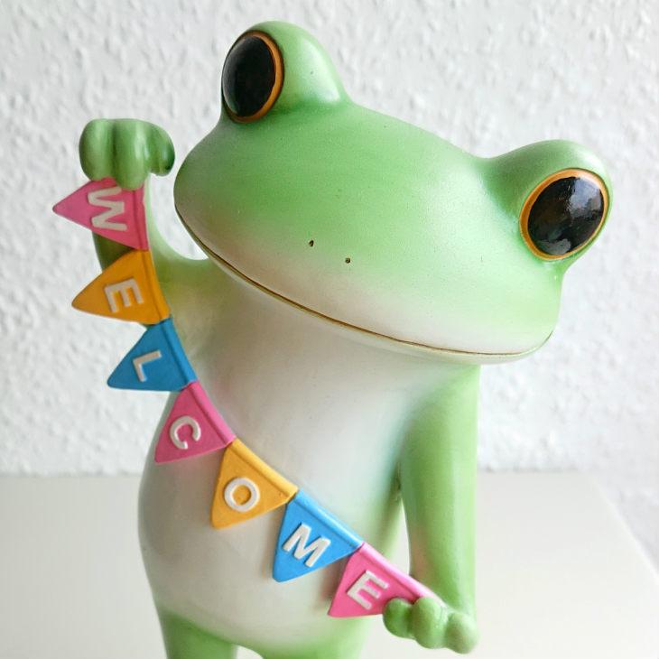 Copeau(コポー） コポー　ガーデン　ウェルカムガーランド 72685 かえる カエル copeau 雑貨 置き物 置物 小物 ガーデン ミニチュア ダイカイ |  | 04