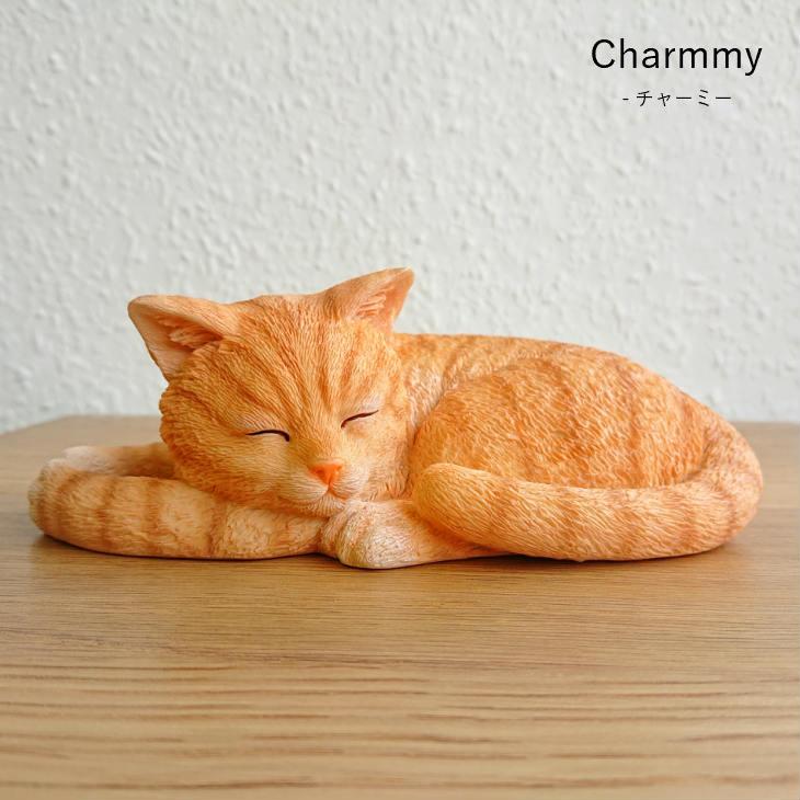 Charmmy(チャーミー) チャーミーレジン　ネコ　ハンコ立て 72791 | 