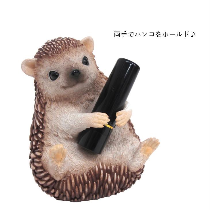 Charmmy(チャーミー) チャーミーレジン　ハリネズミ　ハンコ立て 72793 |  | 05