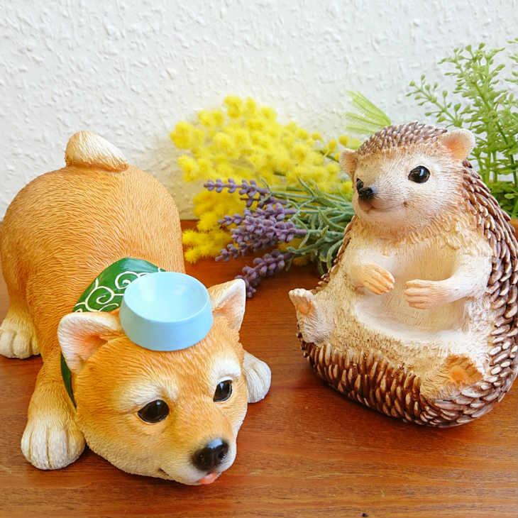 Charmmy(チャーミー) チャーミーレジン　ハリネズミ　ハンコ立て 72793 |  | 06