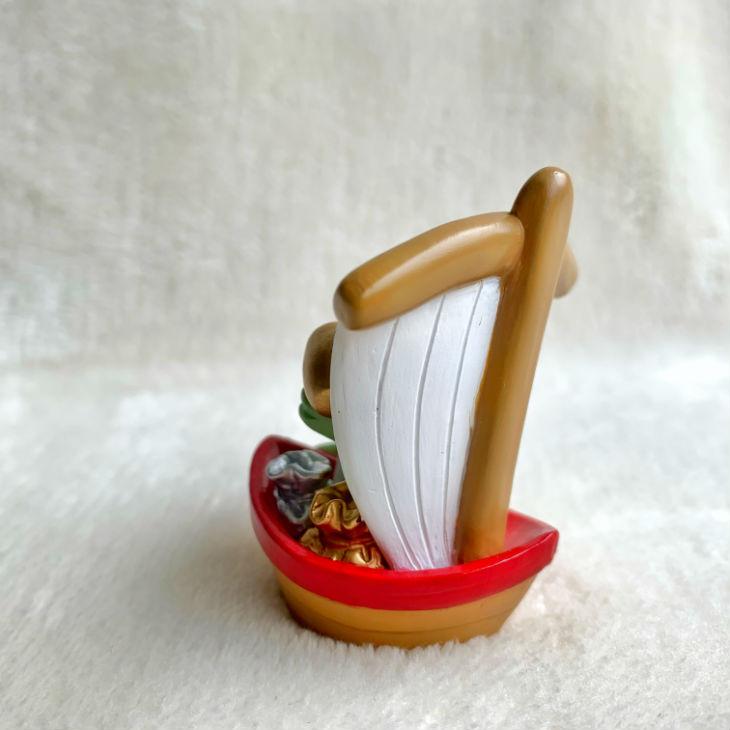 Copeau(コポー） コポー　宝船とカエル 72978 かえる カエル copeau 雑貨 置き物 置物 小物 ガーデン ミニチュア ダイカイ |  | 02