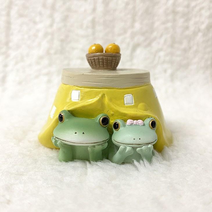 Copeau(コポー） コポー　おこたでぬくぬく 72985 かえる カエル copeau 雑貨 置き物 置物 小物 ガーデン ミニチュア ダイカイ |  | 01