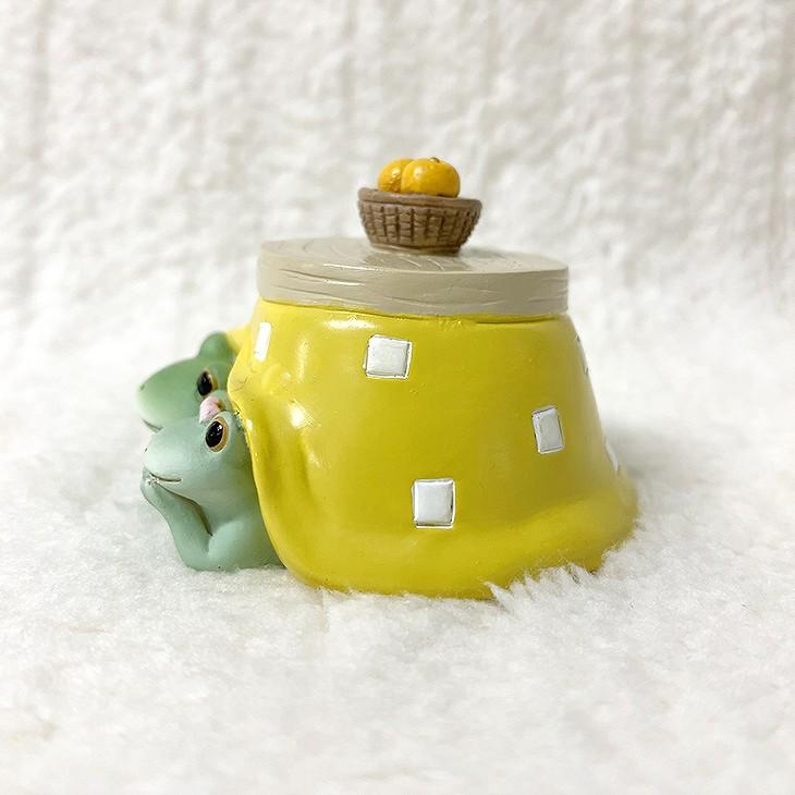 Copeau(コポー） コポー　おこたでぬくぬく 72985 かえる カエル copeau 雑貨 置き物 置物 小物 ガーデン ミニチュア ダイカイ |  | 02