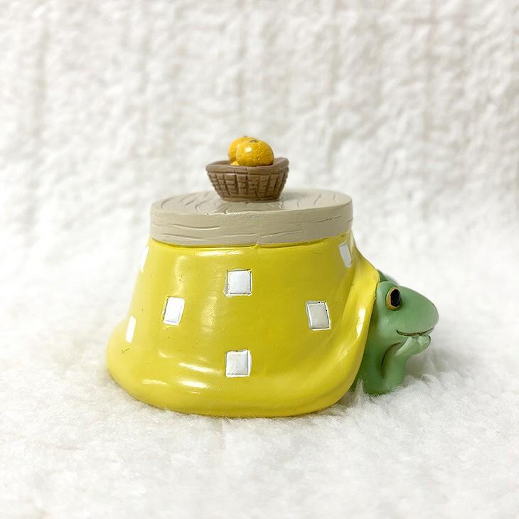 Copeau(コポー） コポー　おこたでぬくぬく 72985 かえる カエル copeau 雑貨 置き物 置物 小物 ガーデン ミニチュア ダイカイ |  | 04