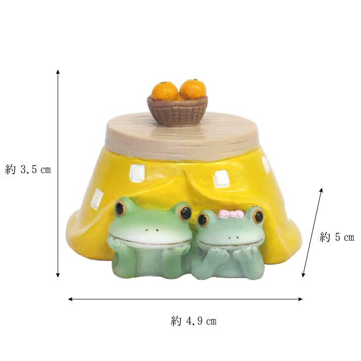 Copeau(コポー） コポー　おこたでぬくぬく 72985 かえる カエル copeau 雑貨 置き物 置物 小物 ガーデン ミニチュア ダイカイ |  | 05