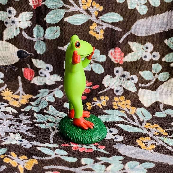 Copeau(コポー） コポー　毒カエルグリーン 73070 かえる カエル copeau 雑貨 置き物 置物 小物 ガーデン ミニチュア ダイカイ |  | 03