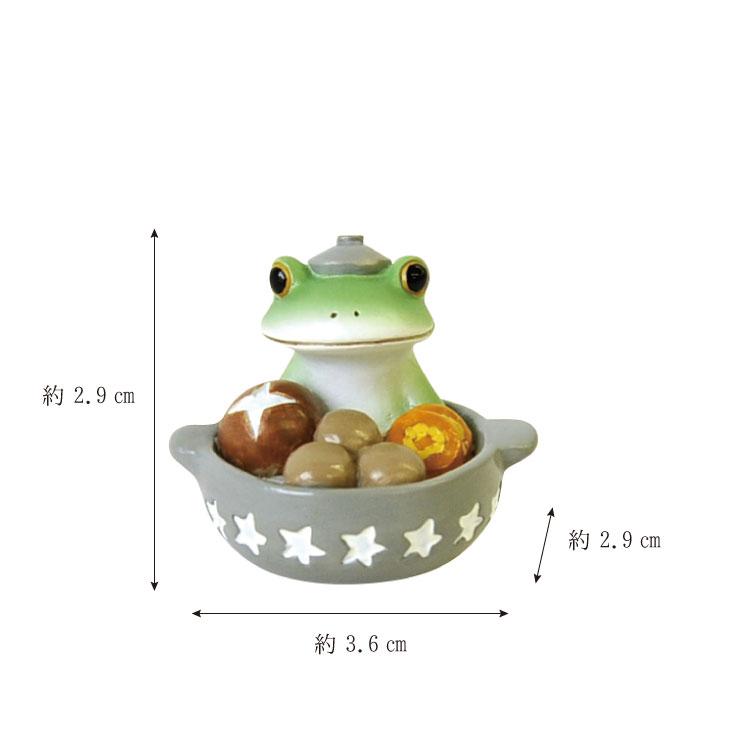 Copeau(コポー） コポーお鍋の中からカエル 73313 かえる カエル copeau 雑貨 置き物 置物 小物 ガーデン ミニチュア ダイカイ |  | 04