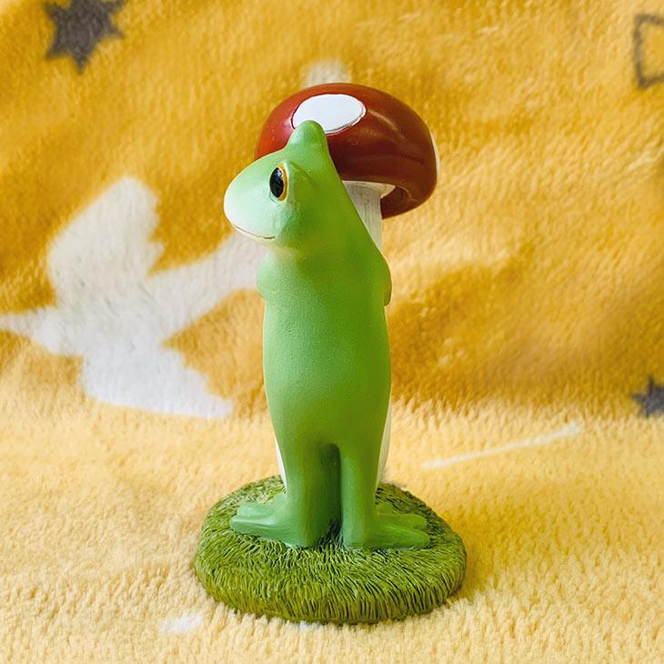 Copeau(コポー） コポー　ミドル　きのことカエル 73432 かえる カエル copeau 雑貨 置き物 置物 小物 ガーデン ミニチュア ダイカイ |  | 01