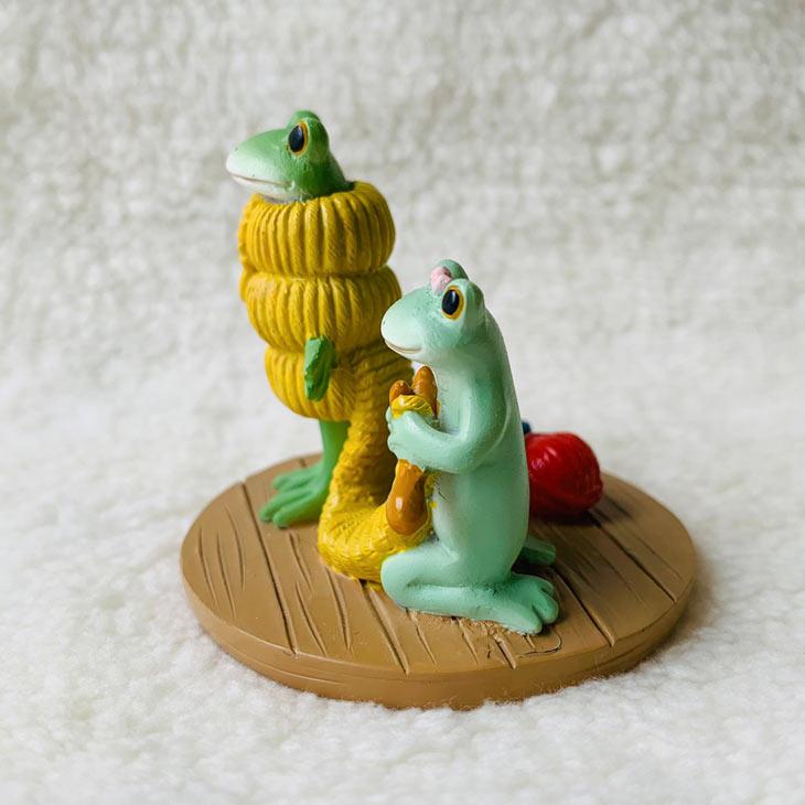 Copeau(コポー） コポー　まだまだ編みたいコポミ 73713 かえる カエル copeau 雑貨 置き物 置物 小物 ガーデン ミニチュア ダイカイ |  | 02