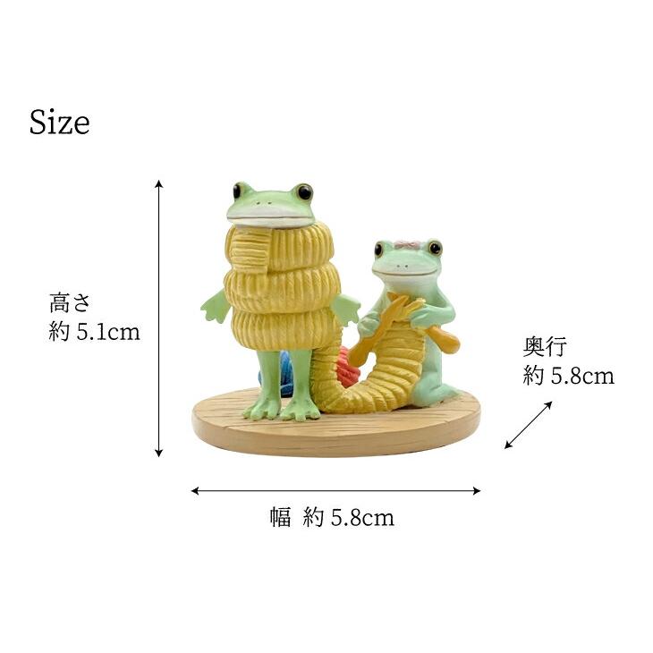 Copeau(コポー） コポー　まだまだ編みたいコポミ 73713 かえる カエル copeau 雑貨 置き物 置物 小物 ガーデン ミニチュア ダイカイ |  | 05