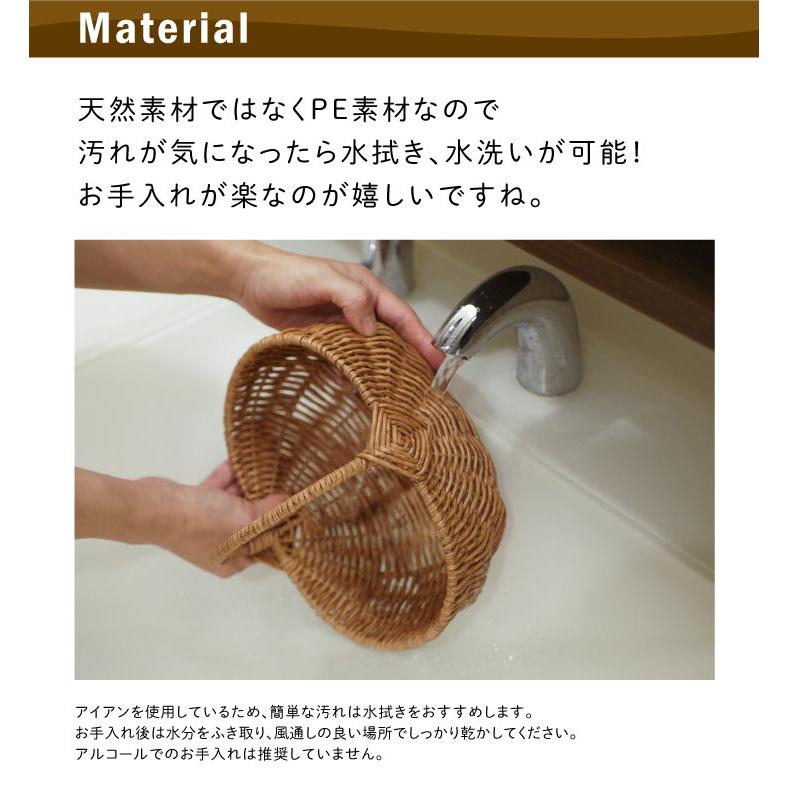 Towc(トーク) バルト　PE柳　ワンハンドル楕円 73763 |  | 03