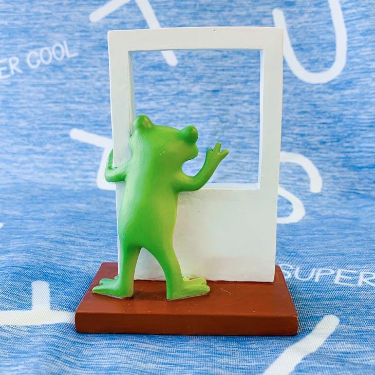 Copeau(コポー） コポー　夏　暑中お見舞いカエル 73879 かえる カエル copeau 雑貨 置き物 置物 小物 ガーデン ミニチュア ダイカイ |  | 02