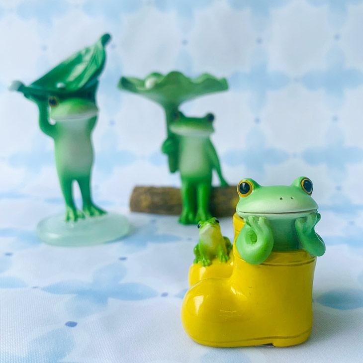 Copeau(コポー） コポー　黄色の長靴とカエル 73946 かえる カエル copeau 雑貨 置き物 置物 小物 ガーデン ミニチュア ダイカイ |  | 01
