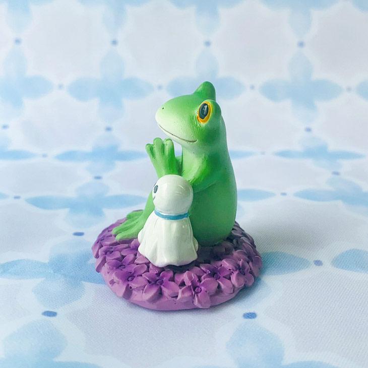 Copeau(コポー） コポー　晴れをお祈りするカエル 73947 かえる カエル copeau 雑貨 置き物 置物 小物 ガーデン ミニチュア ダイカイ |  | 02