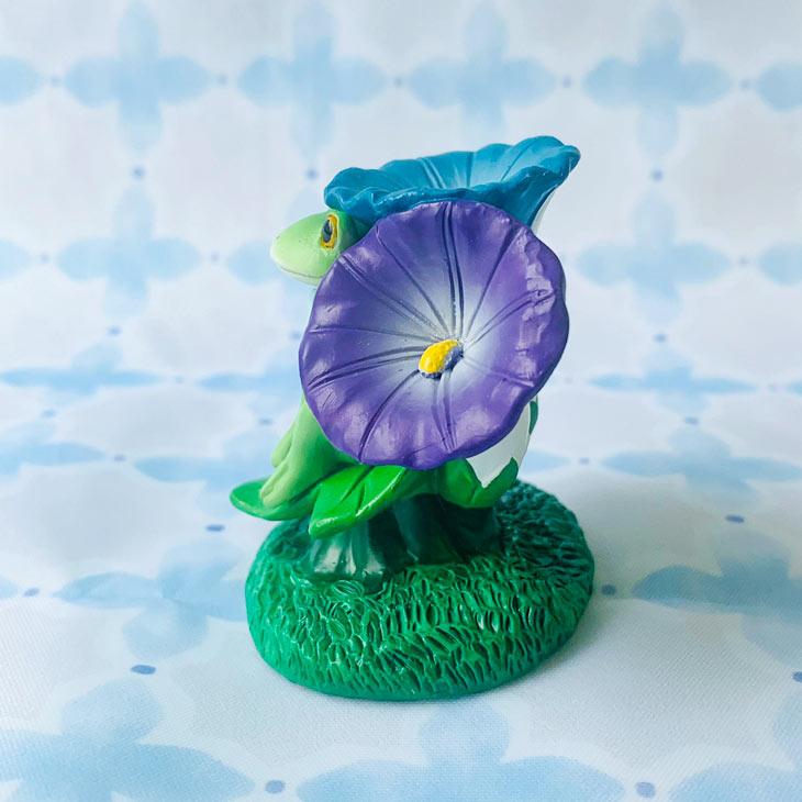 Copeau(コポー） コポー　朝顔に囲まれるカエル 73951 かえる カエル copeau 雑貨 置き物 置物 小物 ガーデン ミニチュア ダイカイ |  | 02