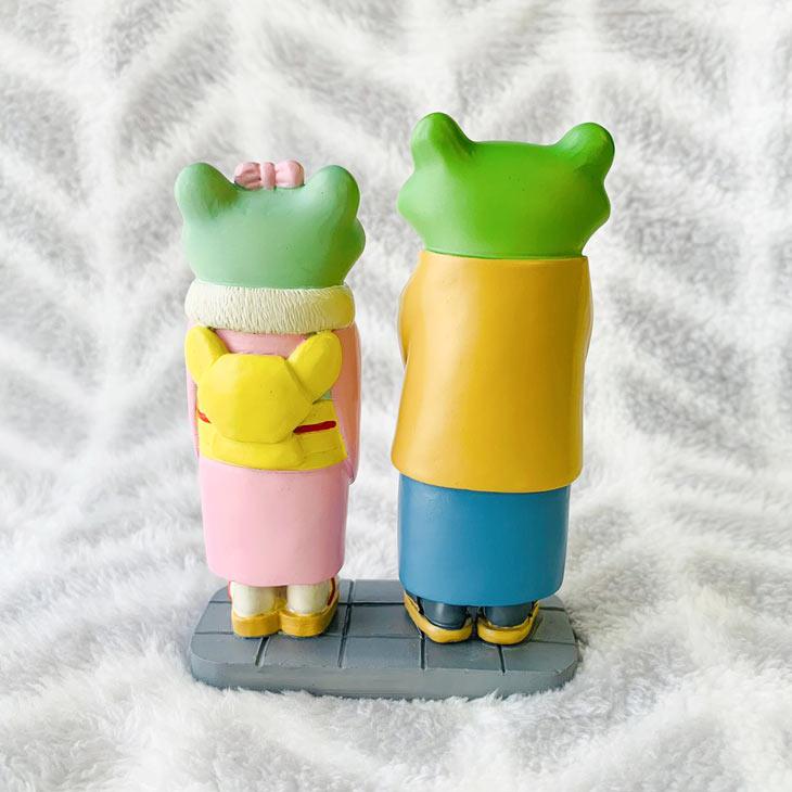 Copeau(コポー） コポー　ミドル　カップル　何をお願いした？ 74018 かえる カエル copeau 雑貨 置き物 置物 小物 ガーデン ミニチュア ダイカイ |  | 03