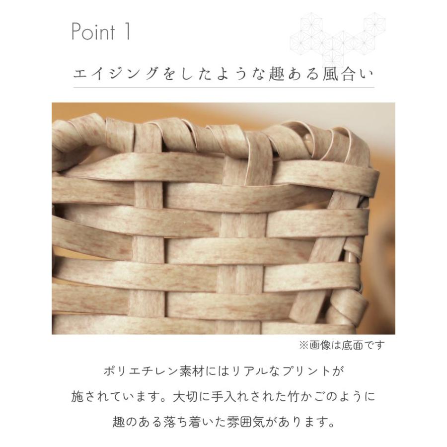 Towc(トーク) バンブス　フェイクPE焼竹キッチンカトラリースタンド 74055 |  | 02