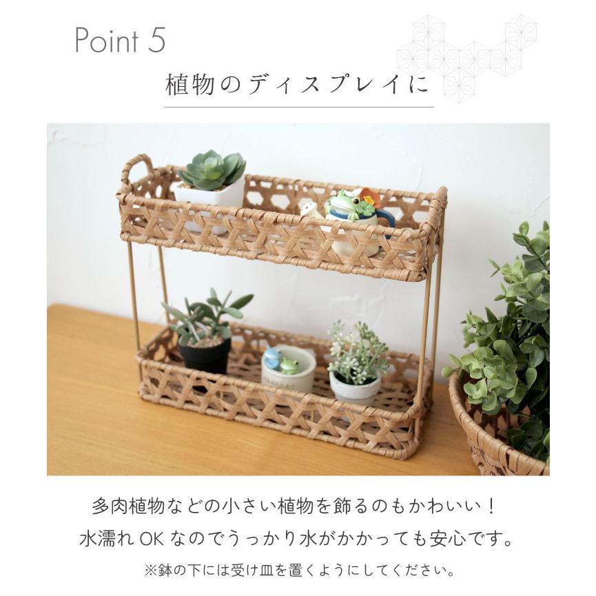 Towc(トーク) バンブス　フェイクPE焼竹キッチンラック 74063 |  | 06