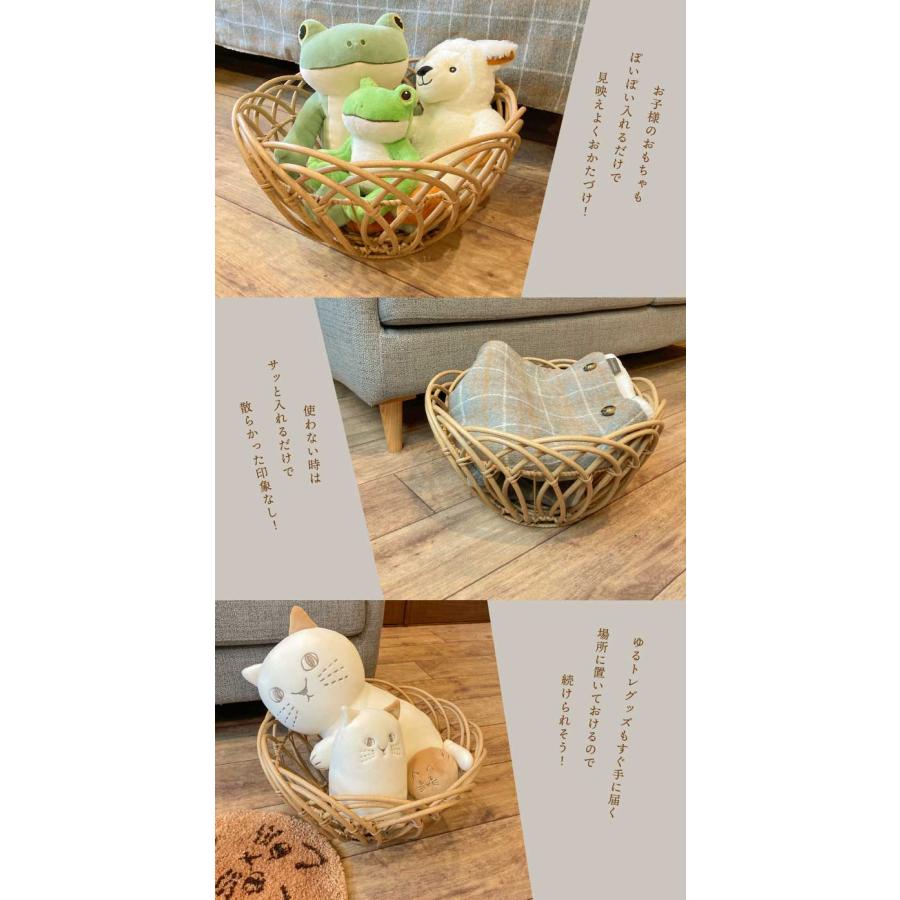 Towc(トーク) ブルーメ　フェイクPEアラログバスケットL 74099 |  | 05