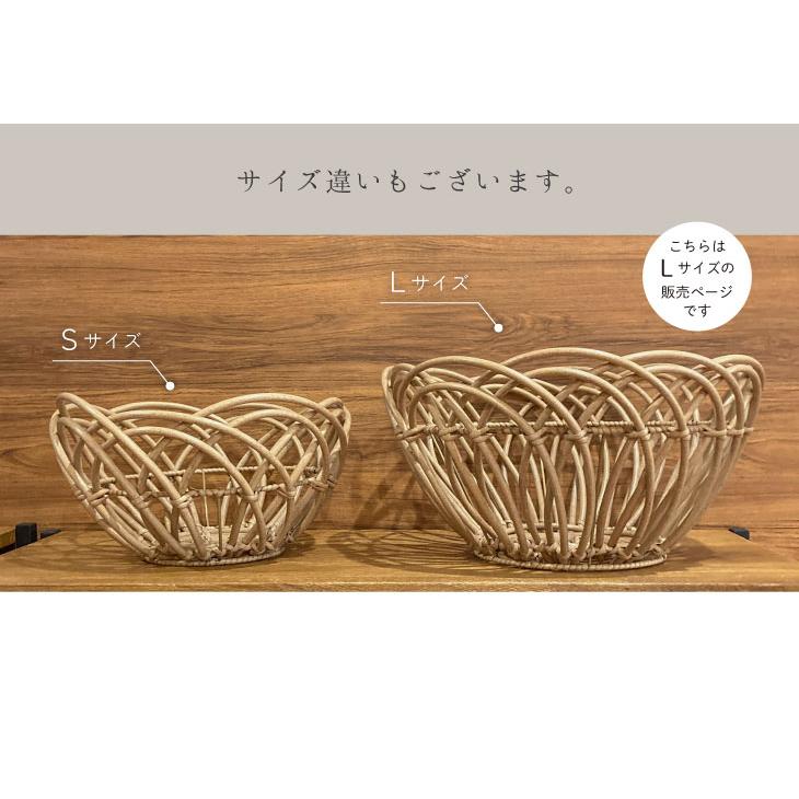 Towc(トーク) ブルーメ　フェイクPEアラログバスケットL 74099 |  | 06