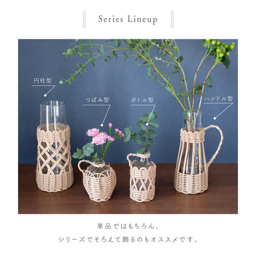 Vas(ヴァス) ヴァス　フェイクPE柳フラワーベース　ボトル形　 74100 |  | 15