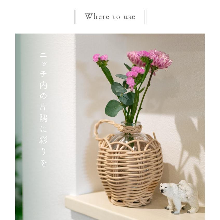 Vas(ヴァス) ヴァス　フェイクPE柳フラワーベース　つぼみ形 74101 |  | 11
