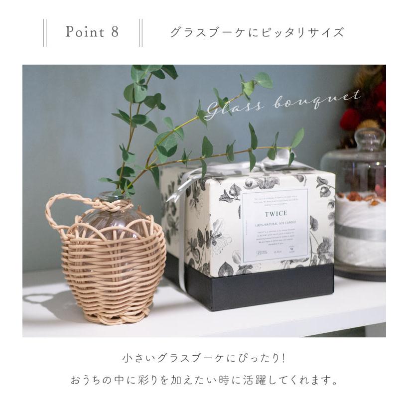 Vas(ヴァス) ヴァス　フェイクPE柳フラワーベース　つぼみ形 74101 |  | 09