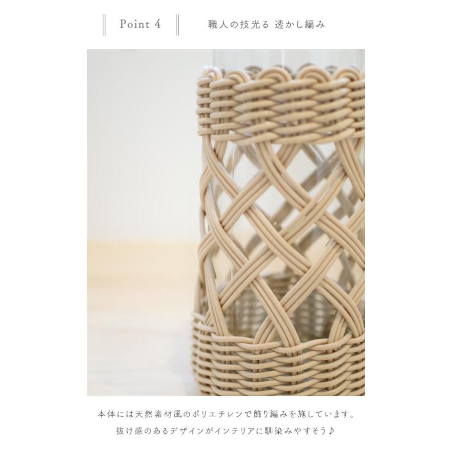 Vas(ヴァス) ヴァス　フェイクPE柳フラワーベース　円柱形 74103 |  | 05