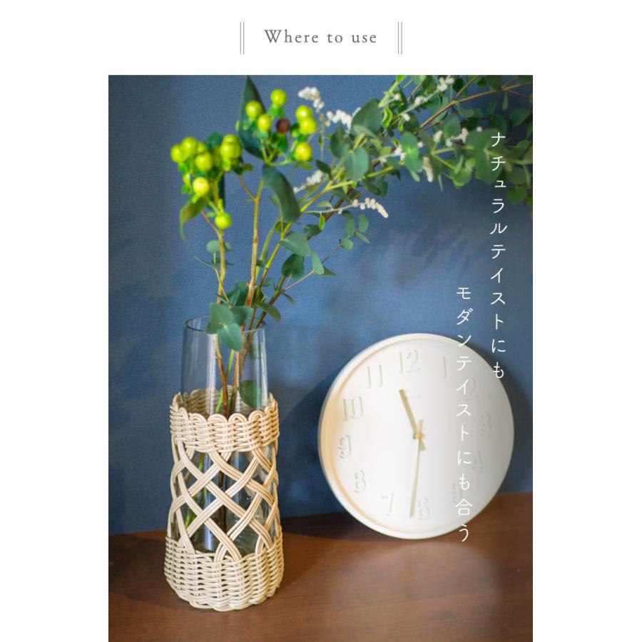 Vas(ヴァス) ヴァス　フェイクPE柳フラワーベース　円柱形 74103 |  | 09