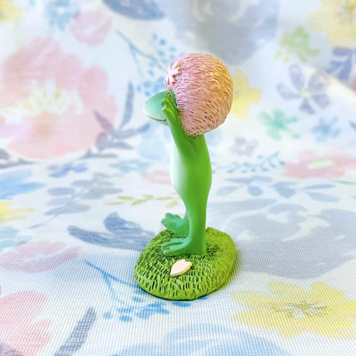 Copeau(コポー） コポー　桜色のアフロカエル 74168 かえる カエル copeau 雑貨 置き物 置物 小物 ガーデン ミニチュア ダイカイ |  | 02