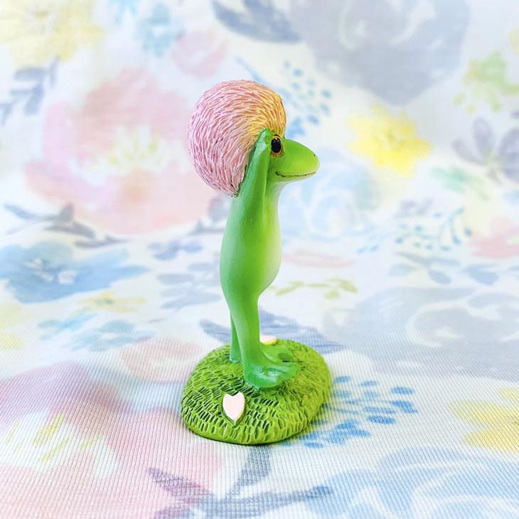 Copeau(コポー） コポー　桜色のアフロカエル 74168 かえる カエル copeau 雑貨 置き物 置物 小物 ガーデン ミニチュア ダイカイ |  | 04