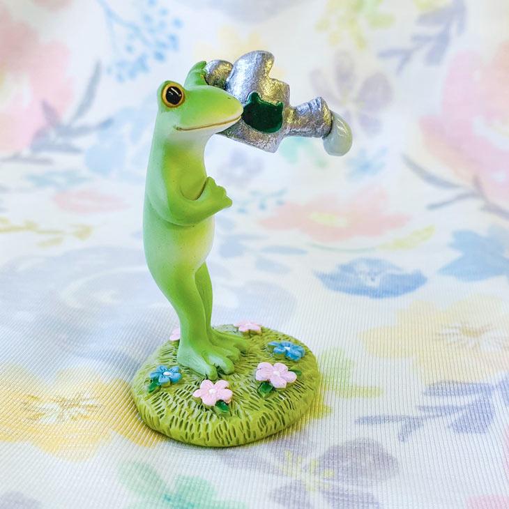 Copeau(コポー） コポー　水をかけるカエル 74176 かえる カエル copeau 雑貨 置き物 置物 小物 ガーデン ミニチュア ダイカイ |  | 04