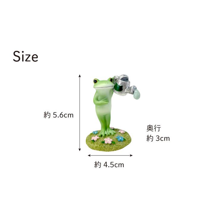 Copeau(コポー） コポー　水をかけるカエル 74176 かえる カエル copeau 雑貨 置き物 置物 小物 ガーデン ミニチュア ダイカイ |  | 05