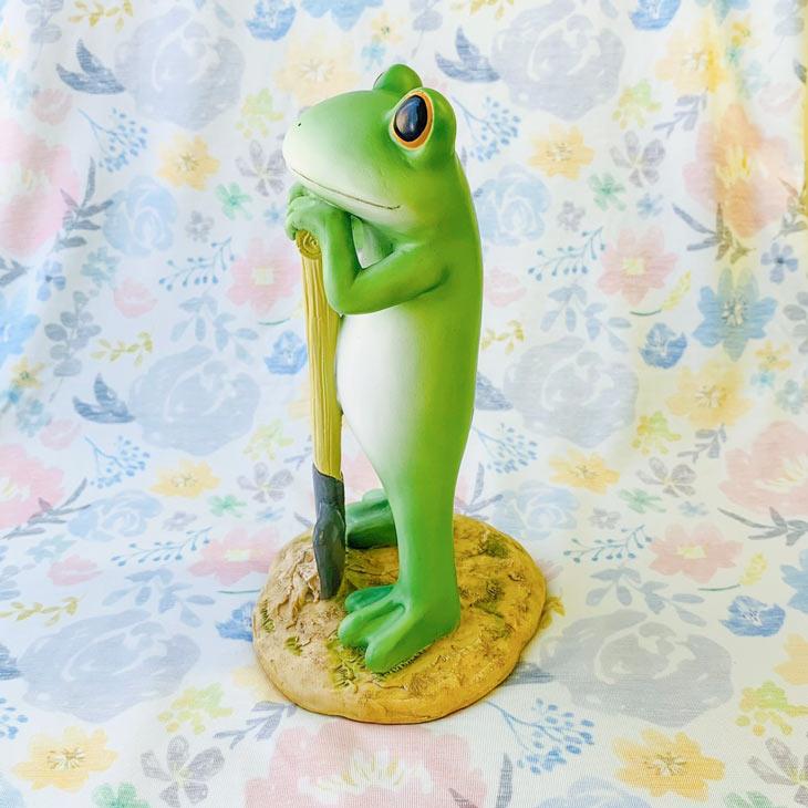 Copeau(コポー） コポー　ガーデン　ちょっと休憩 74182 かえる カエル copeau 雑貨 置き物 置物 小物 ガーデン ミニチュア ダイカイ |  | 02