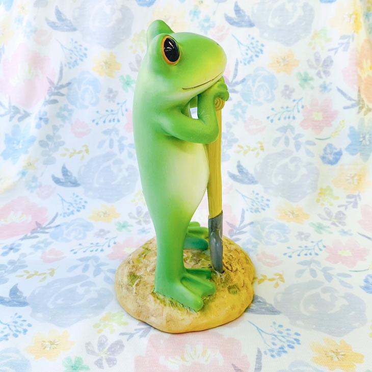 Copeau(コポー） コポー　ガーデン　ちょっと休憩 74182 かえる カエル copeau 雑貨 置き物 置物 小物 ガーデン ミニチュア ダイカイ |  | 04