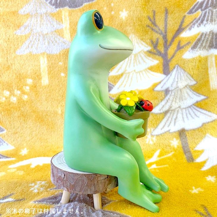 Copeau(コポー） コポー　ガーデン　きれいに咲いた 74183 かえる カエル copeau 雑貨 置き物 置物 小物 ガーデン ミニチュア ダイカイ |  | 02