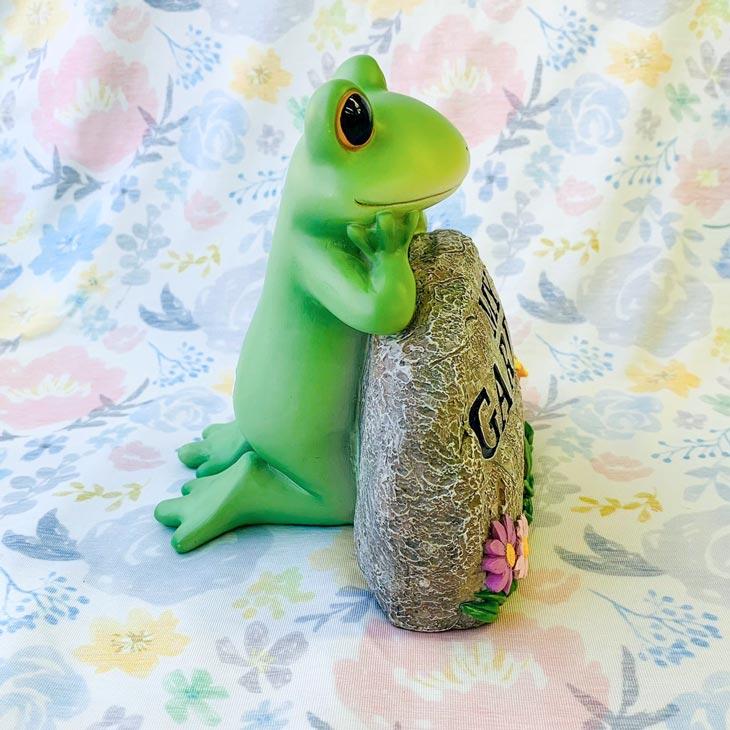 Copeau(コポー） コポー　ガーデン　マイガーデンにようこそ 74184 かえる カエル copeau 雑貨 置き物 置物 小物 ガーデン ミニチュア ダイカイ |  | 04