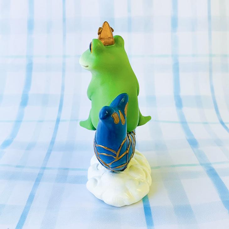 Copeau(コポー） コポー　ミドル　鯉のぼりに乗るカエル 74189 かえる カエル copeau 雑貨 置き物 置物 小物 ガーデン ミニチュア ダイカイ |  | 02