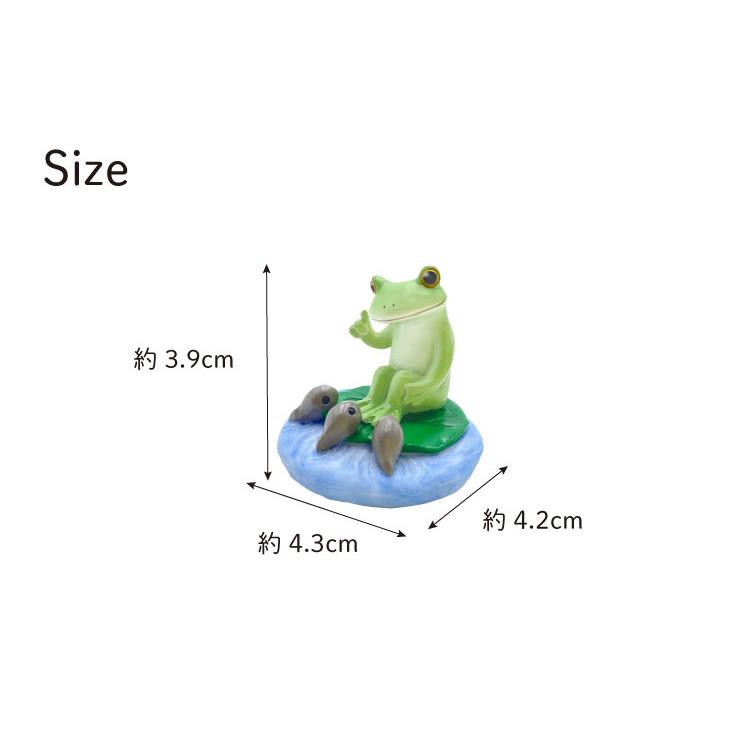 Copeau(コポー） コポー　特別レッスン 74190 かえる カエル copeau 雑貨 置き物 置物 小物 ガーデン ミニチュア ダイカイ |  | 03