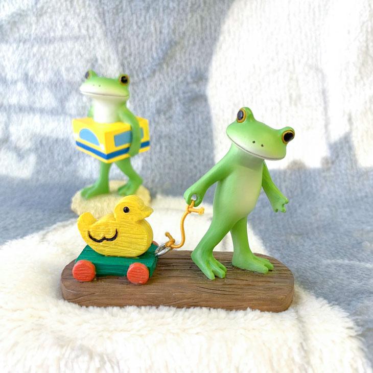 Copeau(コポー） コポー 後についてきてね 74324 かえる カエル copeau 雑貨 置き物 置物 小物 ガーデン ミニチュア ダイカイ |  | 04