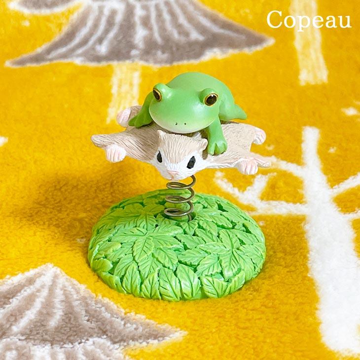 Copeau(コポー） コポー モモンガと空中散歩 74334 かえる カエル copeau 雑貨 置き物 置物 小物 ガーデン ミニチュア ダイカイ | 